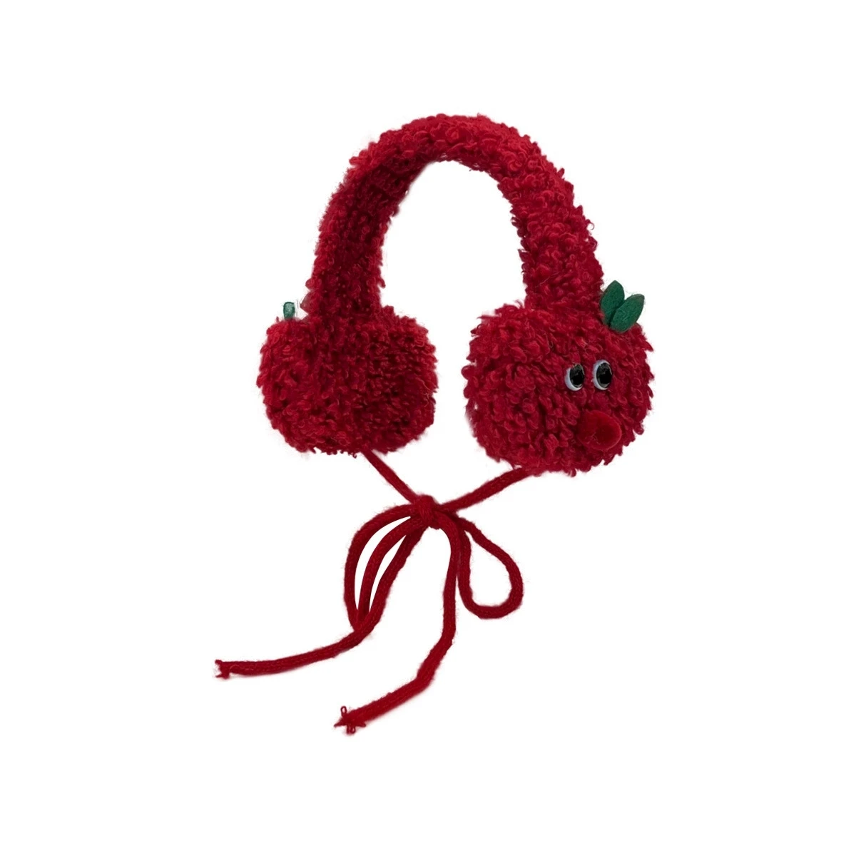 

Милые плюшевые наушники с защитой от тепла и холода, наушники для езды на велосипеде, прогулок, беруши, вязаные женские наушники