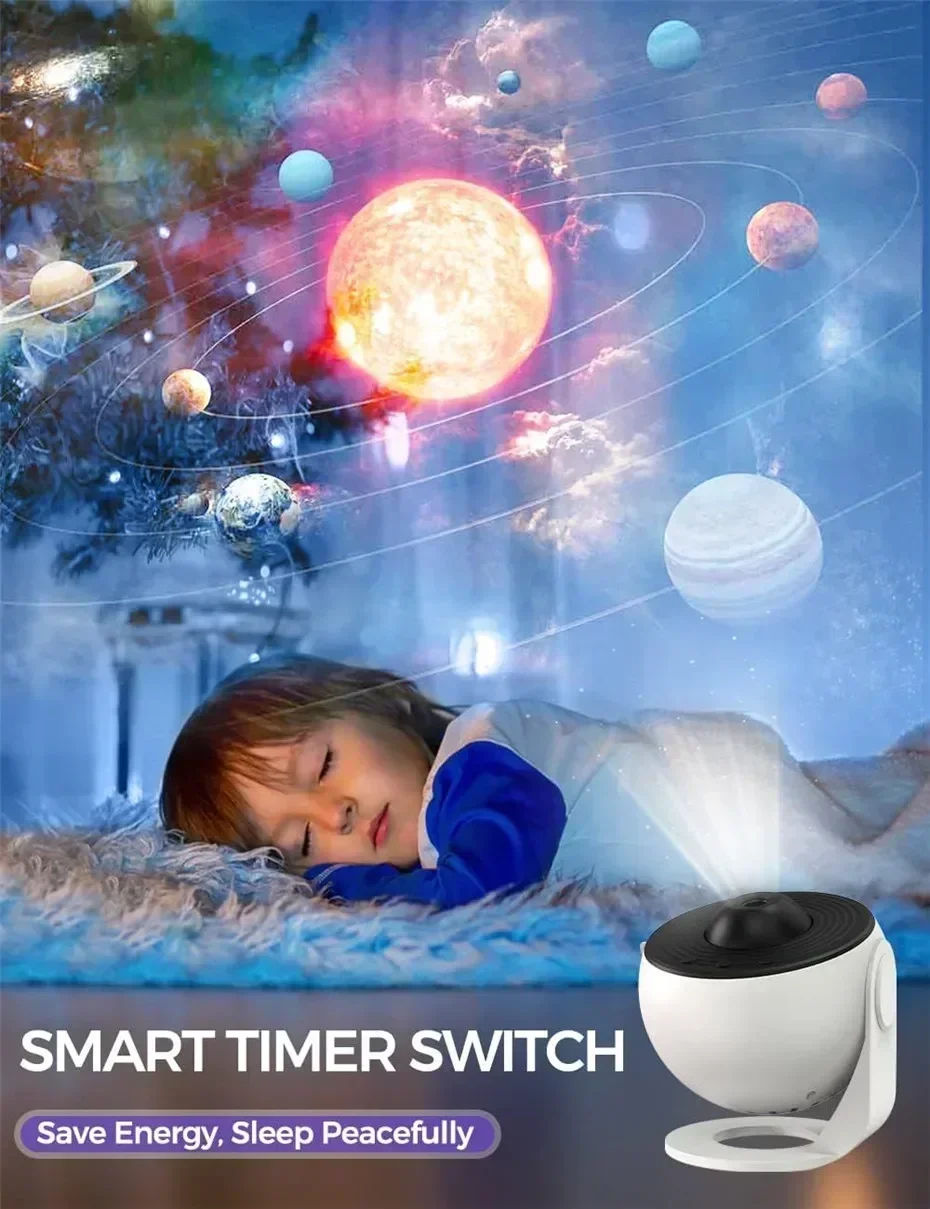 Saldi Proiettore Planetario Galassia 12 in 1 a rotazione a 360 gradi, luce notturna a cielo stellato a LED per la camera da letto dei bambini, regalo per bambini - Banggood alia Mobile-arrival notice Saldi Proiettore Planetario Galassia 12 in 1 a rotazione a 360 gradi, luce notturna a cielo stellato a LED per la camera da letto dei bambini, regalo per bambini - Banggood alia Mobile-arrival notice