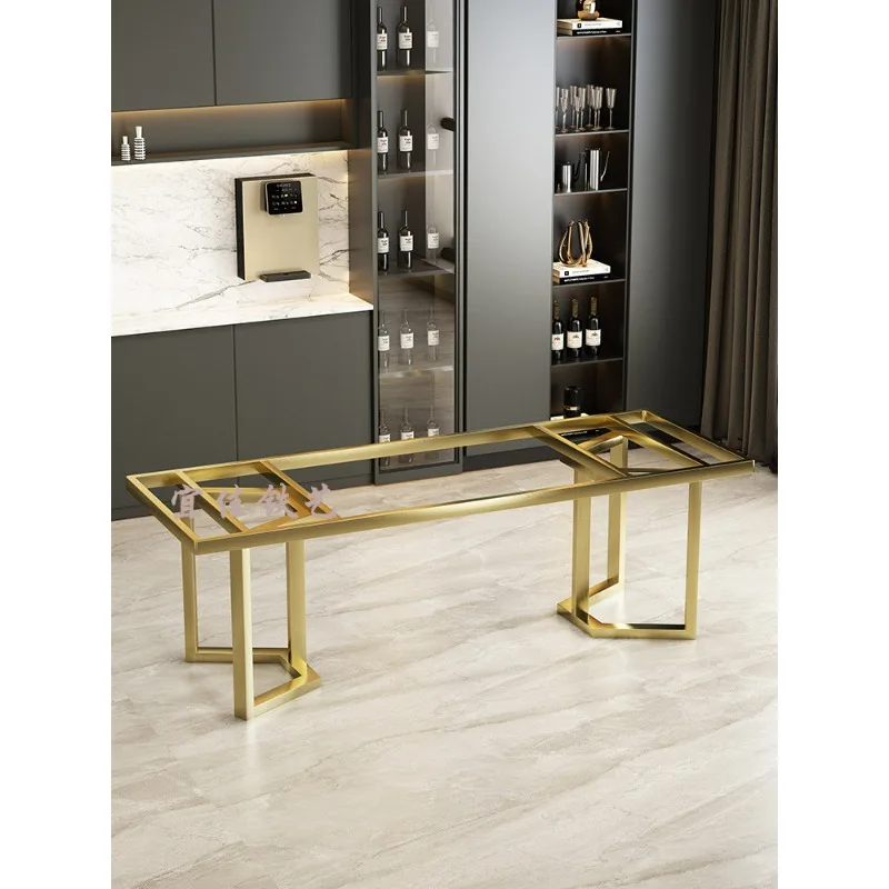 Spot marble table legs rock slab tea bracket stainless steel  frame large plate desk foot metal dining  base