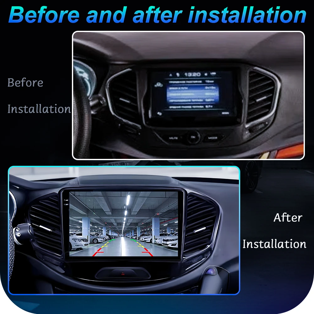 Android 16 For LADA Vesta 2015 -2022 Car Radio Multimedia Video Player Navigation Stereo GPS No 2 Din DVD Head Unit  QLED Screen
