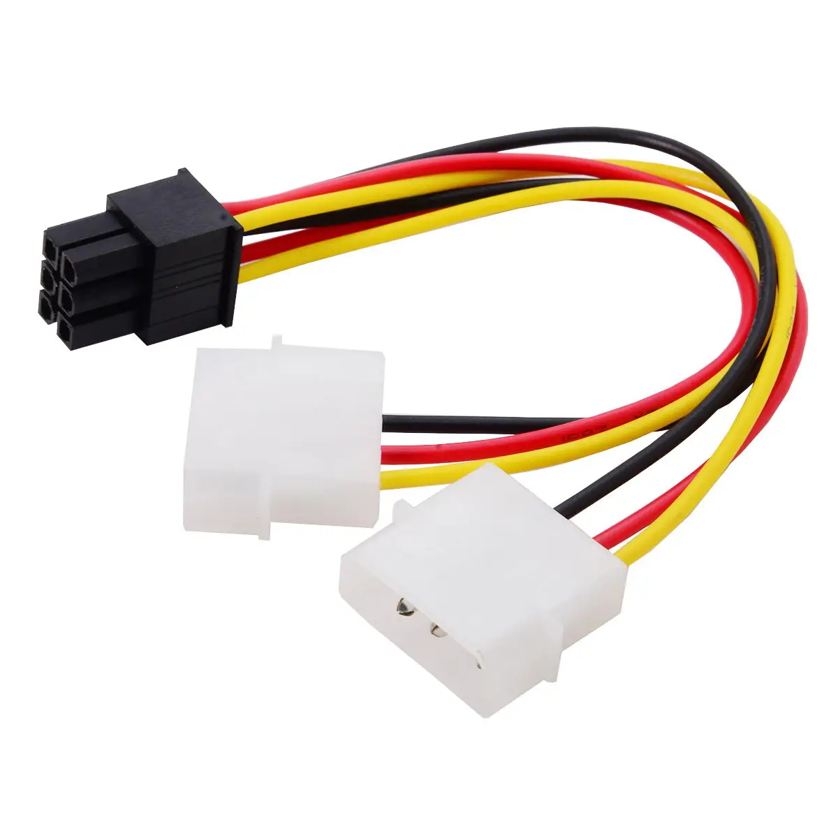 8 Inch ATXP4EXT ATX 12V 4-pin Male to 4Pin 6pin 8pin Female PC CPU Power Extension Cord Connector Adapter