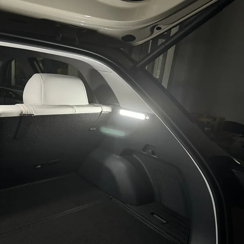 For Skoda Fabia Kodiaq Octavia 2 3 A5 Rapid Superb Karoq Badge Kamiq KushaqInduction Light Bar Magnetic Maual Sensing Mode Lamp