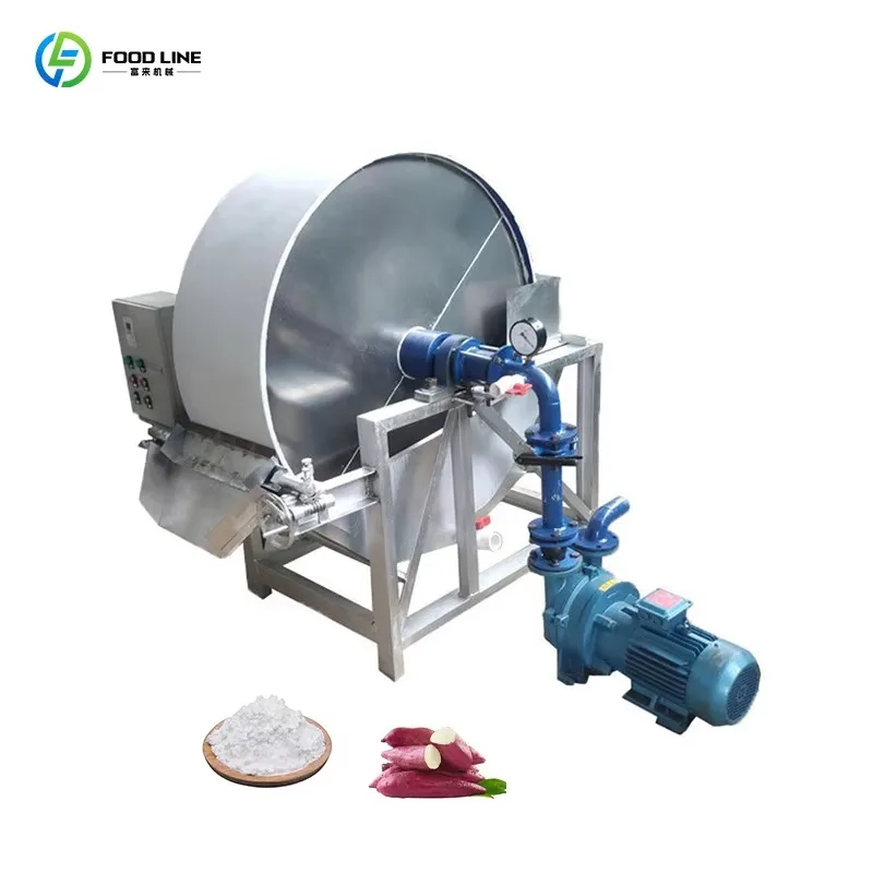 Industrial Starch Production Equipment Stainless Steel Processing Line for Food and Starch Industry