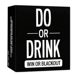 DO OR DRINK Drunk Card Adult Party Funny Board Game For Adult Birthday/ Drinks Strategy Party/ Camping Game Cards Halloween Prop