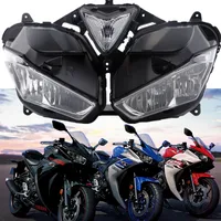 Para Yamaha YZF-R25 R3 2013 2014 2015 2016 2017 conjunto de faros YZF R25 R3 faros delanteros de motocicleta luces de conducción