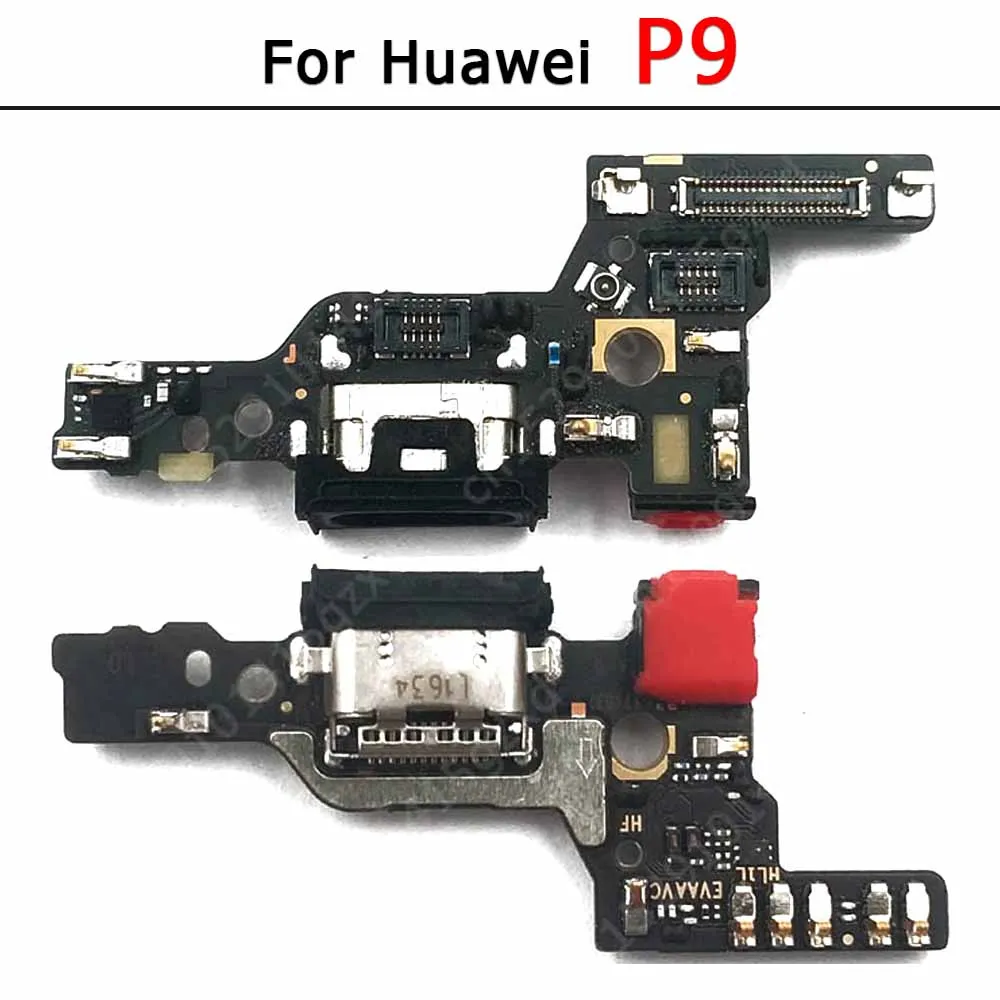 For Huawei P10 P9 Plus P40 Lite E P30 Pro P20 Charging Port Charge Board Plate Usb Connector Pcb Dock Flex Spare Parts