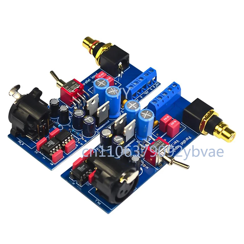 

Плата преобразования XLR в RCA SSM2141 - готовая аудиоплата для модификации HiFi-систем