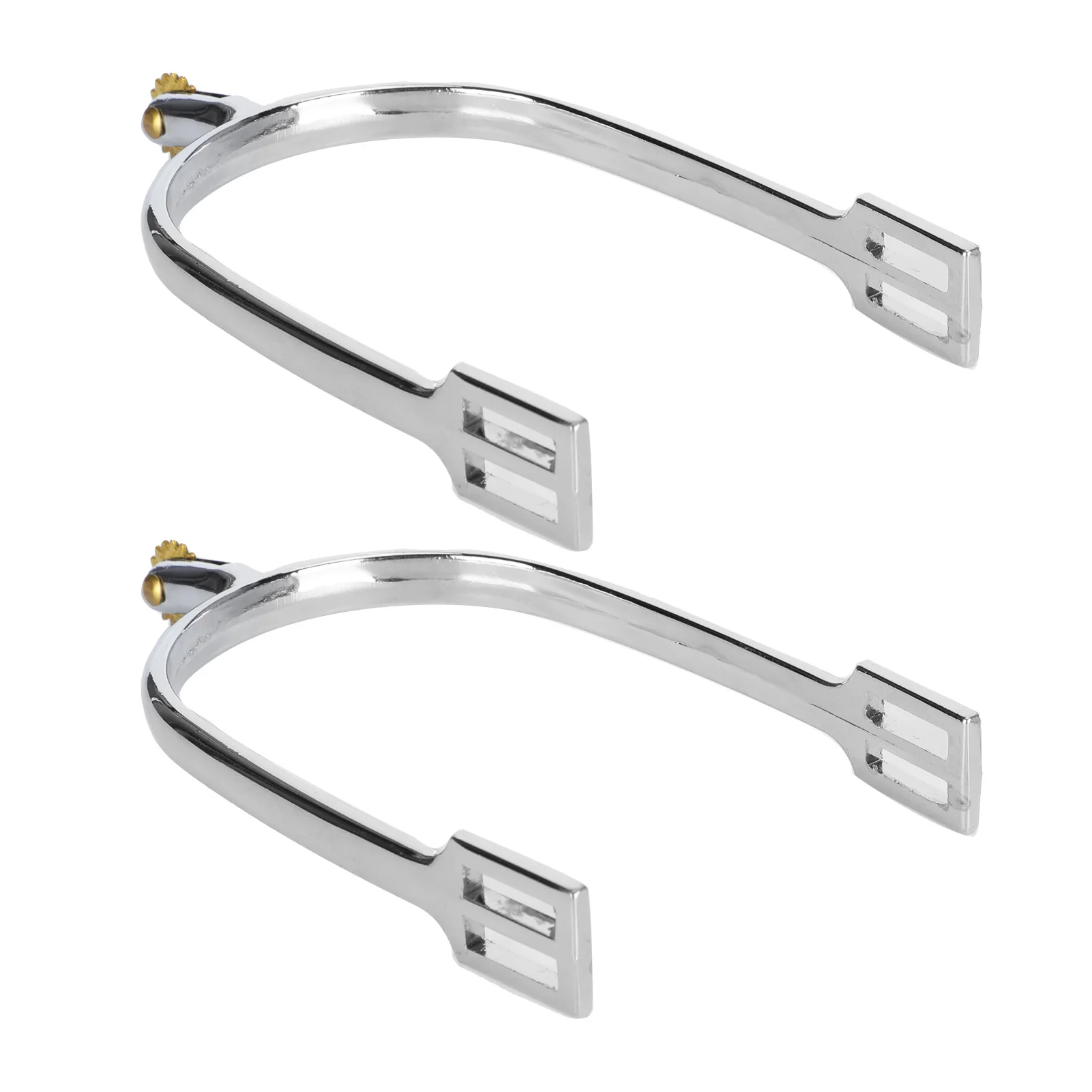 2 قطعة توتنهام الحصان سبائك الزنك ركوب الخيل توتنهام ملحق مع منشفة نحاسية قابلة للتدوير لمسابقة الفروسية لتدريب الخيل #2