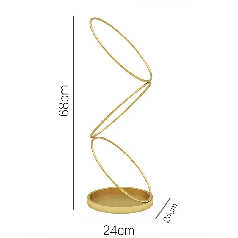 

Holder Luxury Umbrella Stand Portable Storage Balcony Umbrella Bucket Stand Home Metal Gold Entrance Iron Simple Paraguero Rain