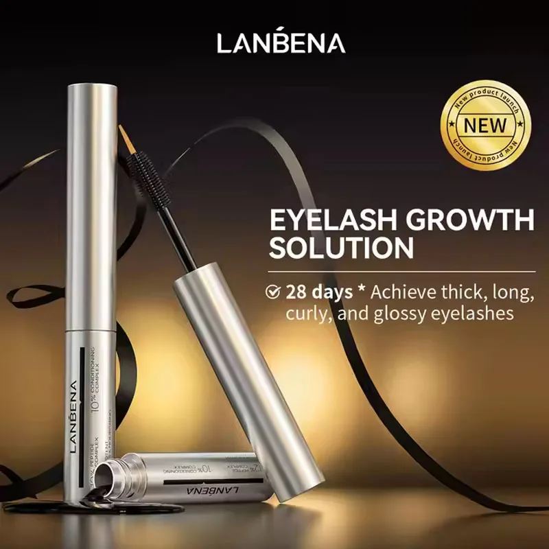 LANBENA Wimpernverstärkendes Wimpernserum, Wimpern für Wachstumsflüssigkeit