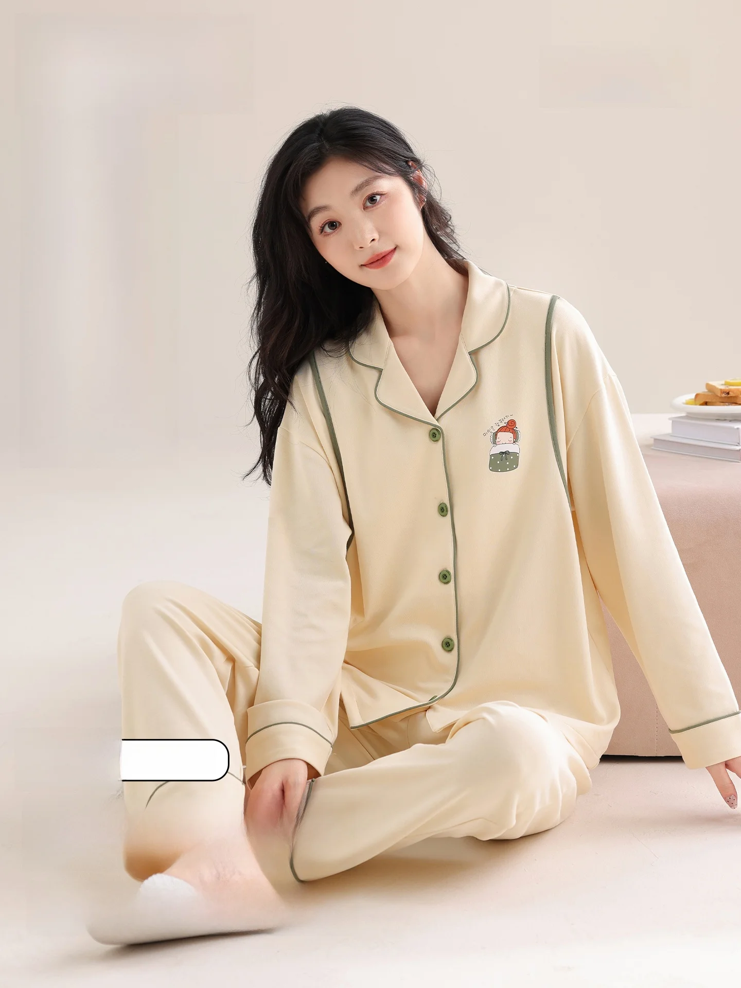 ropa-de-dormir-de-maternidad-de-algodon-puro-manga-larga-ropa-de-lactancia-postparto-transpirable-absorbente-de-sudor-ropa-de-casa-para-mujer