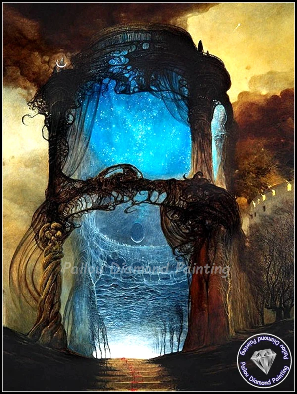 Fantasitc World After Death Zdzisaw Beksi N Ski Horror Art Diamond
