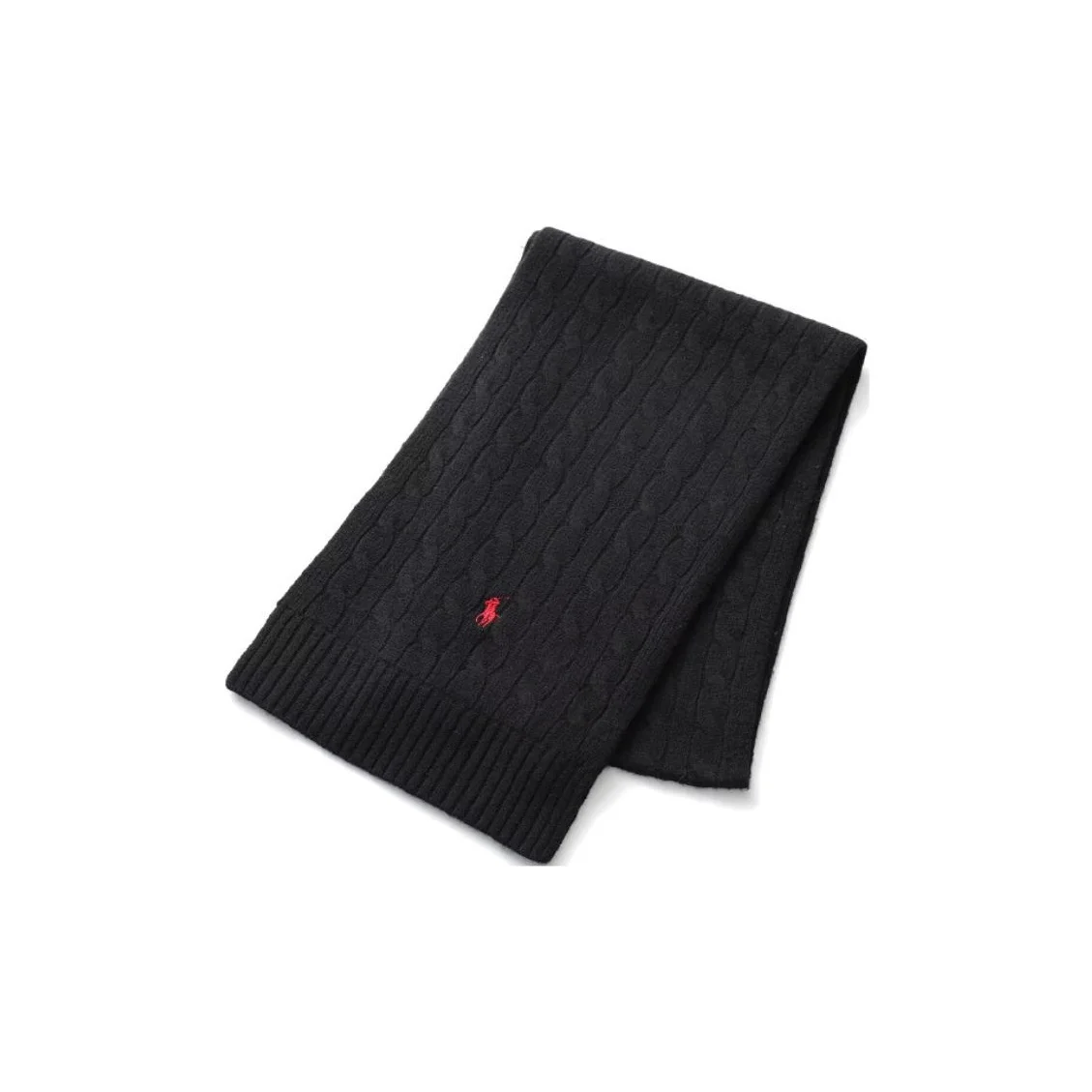 

Polo Ralph Lauren Wool, Nylon Knit Scarves Unisex Black PC0731001