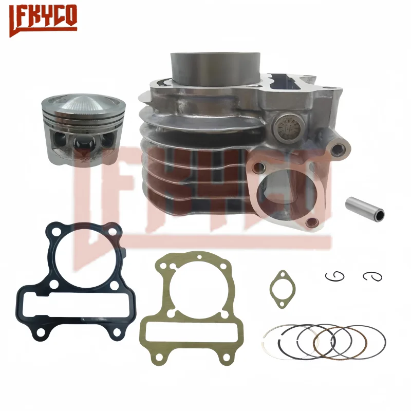 Motorcycle Accessory 54mm Engine Parts Cylinder Kit 110CC Motor for Honda DIO VISION 110 NSC KZLA 110 NSC110 2011-2016 Motoblock