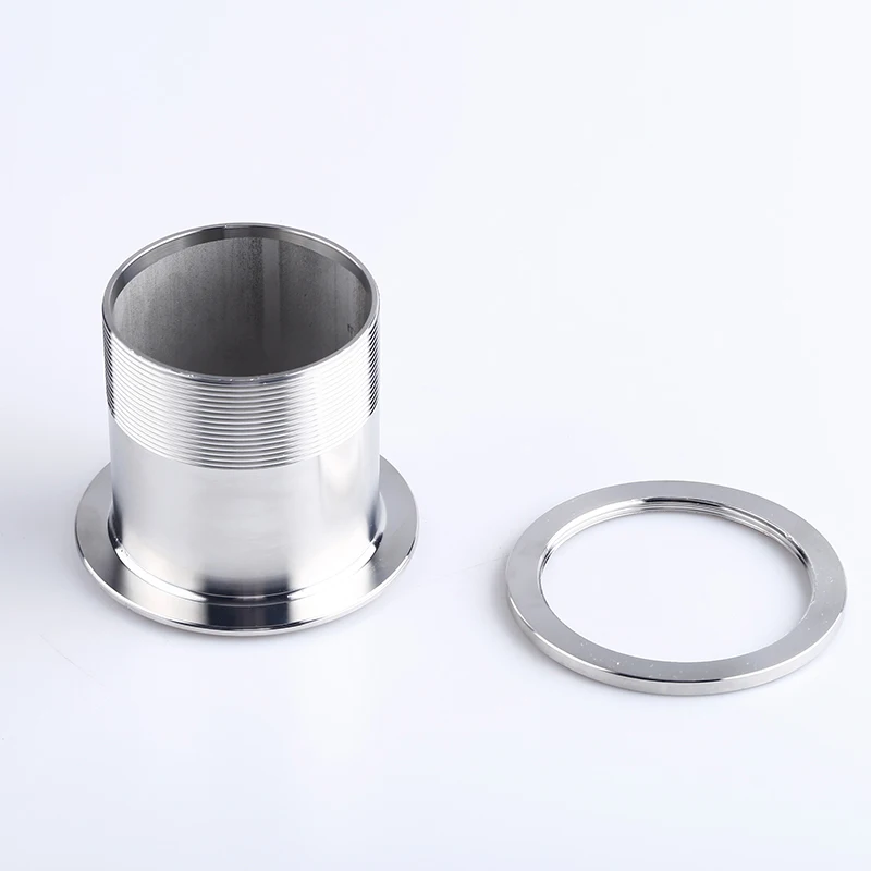 6mm-108mm304 Stainless Steel Casing Pipe Through Wall Sleeve Male Thread Drivepipe Decorative Ring Color Plate  Annular Tubes