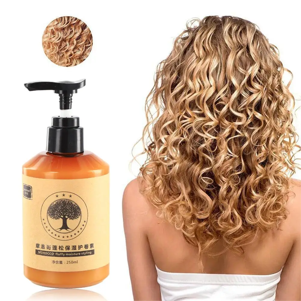 

Moroccan Volume Moisturizing Elastic Styling Curly Elast Styling Styling Hair Cream Lasting Hydrating Long Hair Moisturizin I9J0