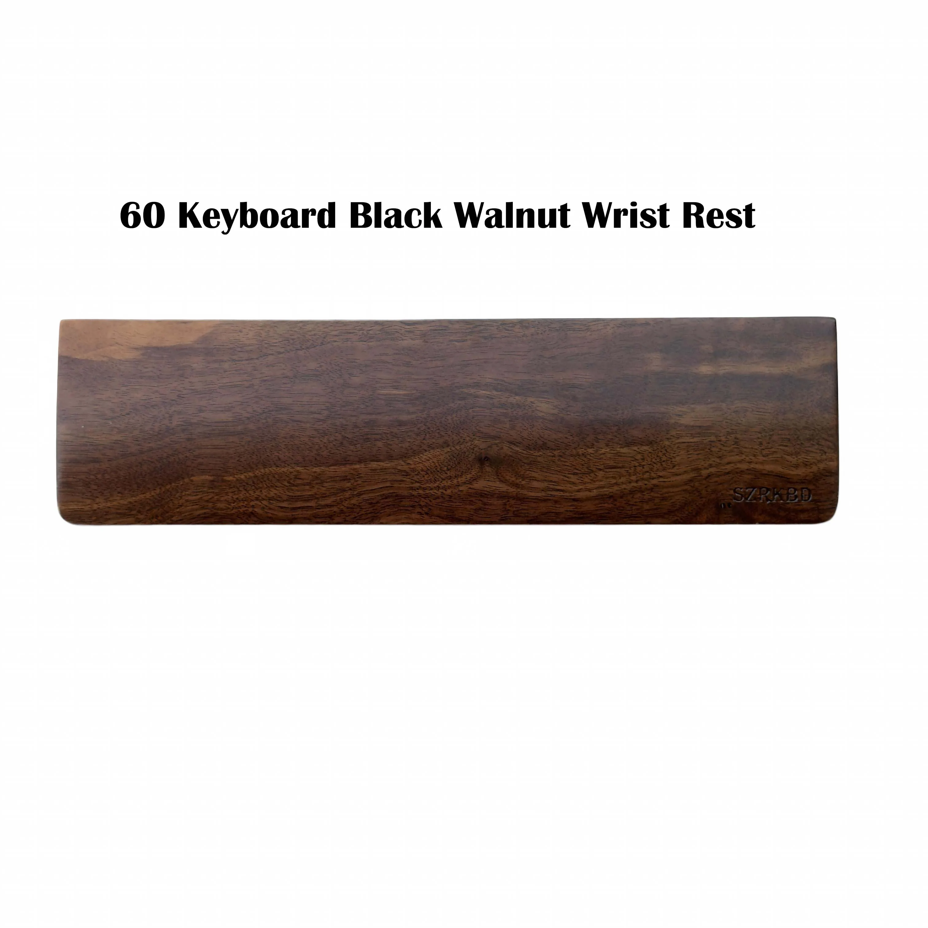 Premium Walnut Wooden Wrist Rest for 60% Mechanical Keyboard / GH60 Custom Keyboard