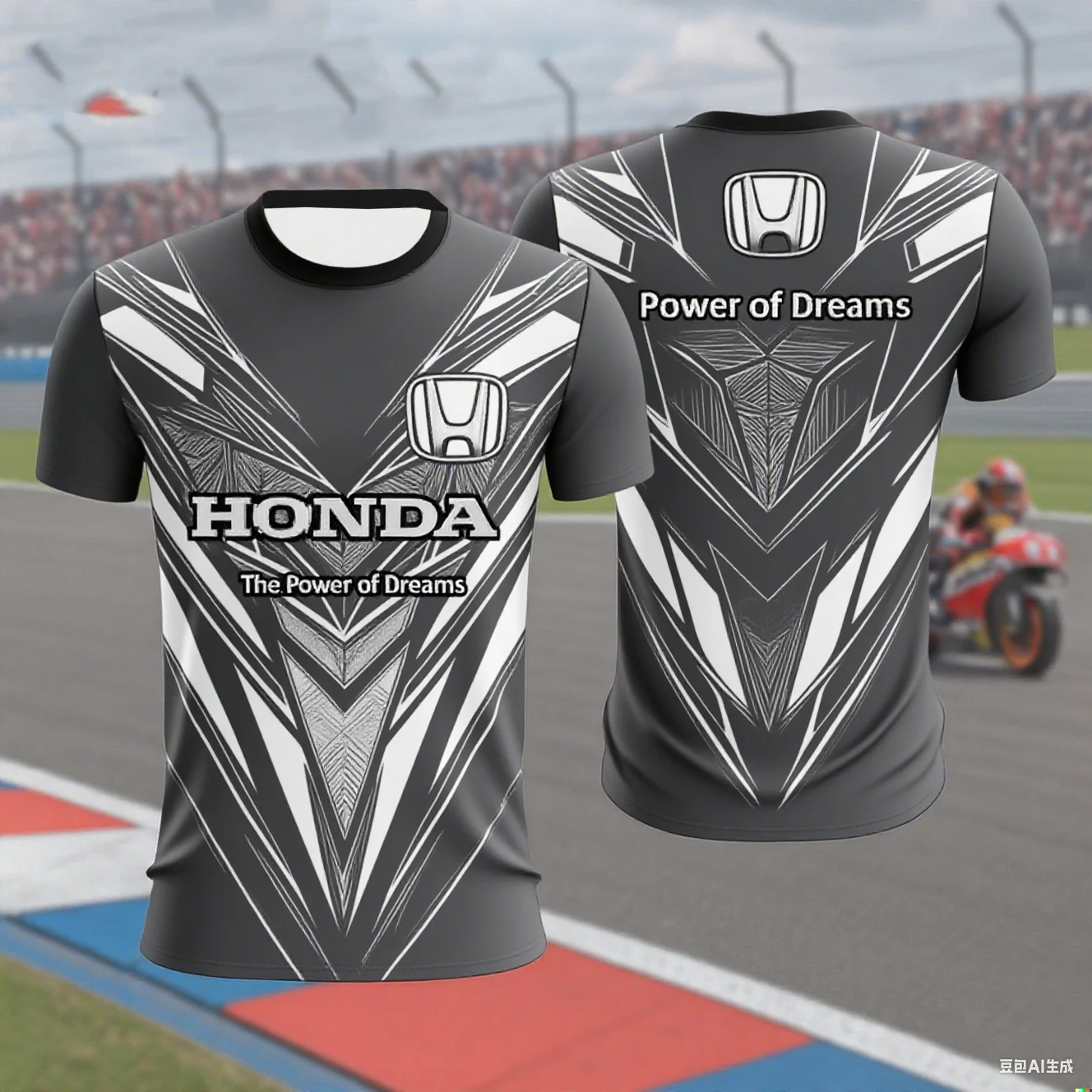 

Летняя мужская футболка с коротким рукавом Honda, спортивная футболка для гонок на мотоциклах, быстросохнущий трикотаж, автомобильный бренд, модная повседневная одежда