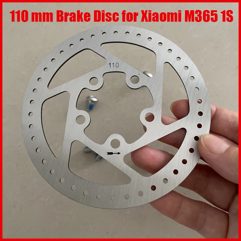 Aluminum Alloy Brake Disc for Xiaomi Mi M365 1S Electric Scooter 5 Hole 110 mm Brake Disc Accessories Repaired Parts