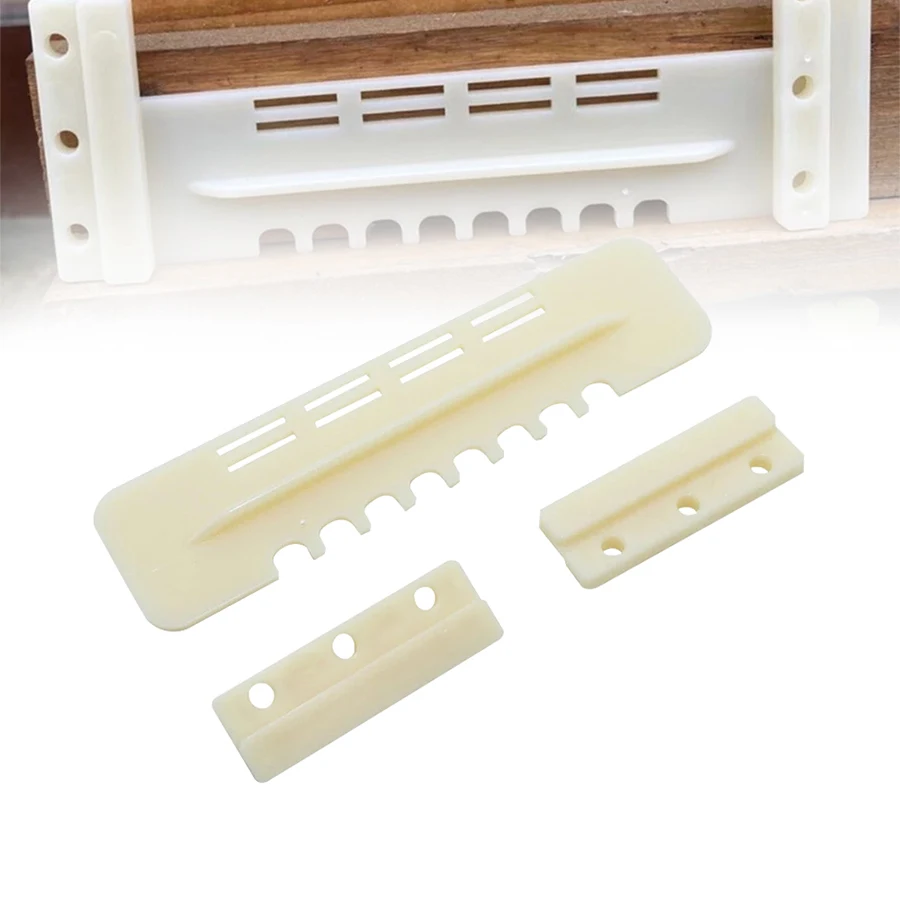 5Sets Beehive Entrance Reduce Honeycomb Ventilation Window Easy to InstallHive Fence Bees Anti Escape Beekeeping Tools