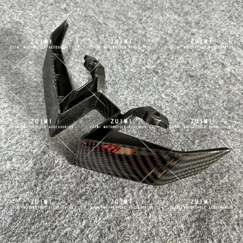 Carbon fiber coating Motorcycle Headlight Under Fairing Wing Fit for Yamaha FZ-10 MT-10 MT10 FZ10 2016 2017 2018 2019 2020 2021