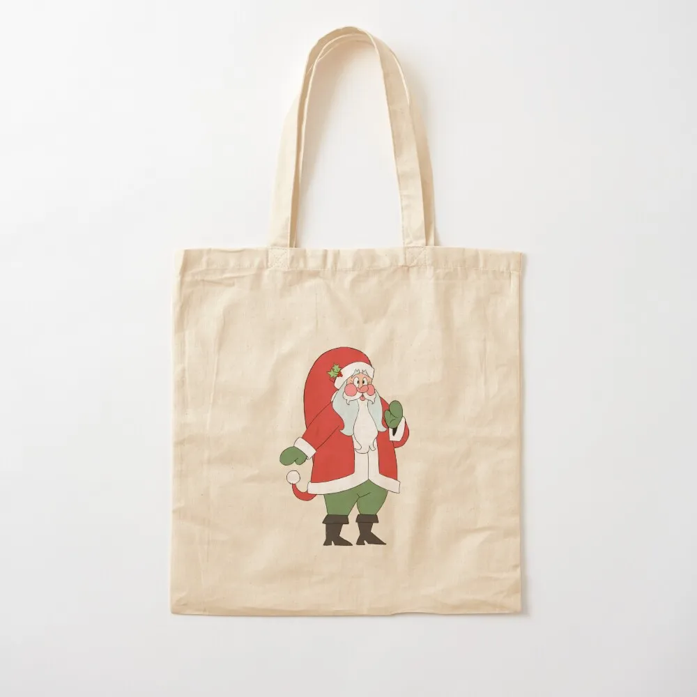 Santa Claus Tote Bag Canvas tote bag men's great bag Gift