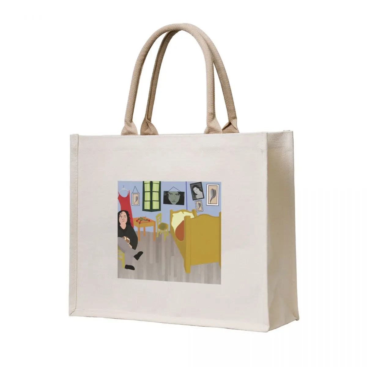 

Tommy Wiseau the Room Van Gogh Style Tote Bag Big bag bags for women cute tote bag shopper women canvas