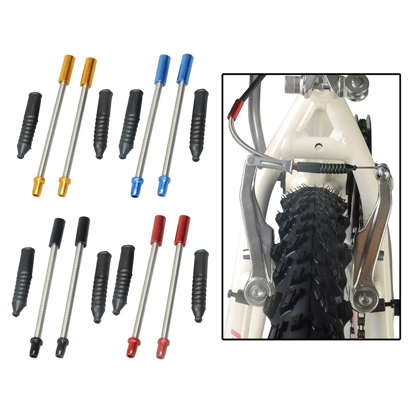 Fahrrad v Brems nudel Kabel rohr Gummistiefel für MTB BMX Reparatur