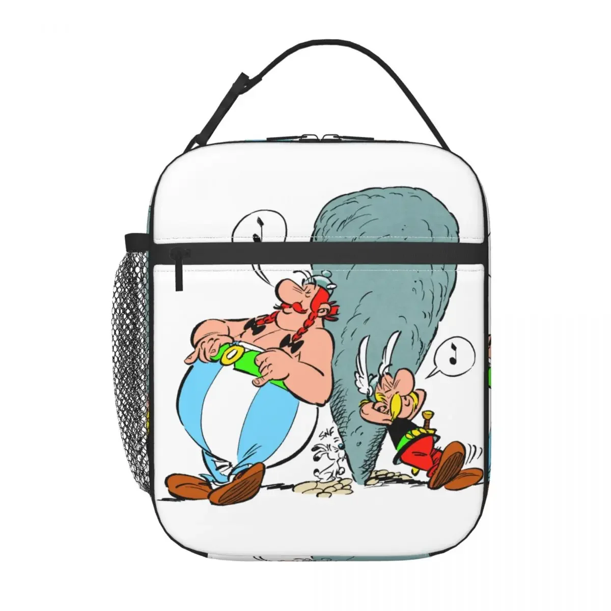 Asterix And Obelix Insulated Lunch Bags for Women French Comic Portable Cooler Thermal Food Lunch Box School