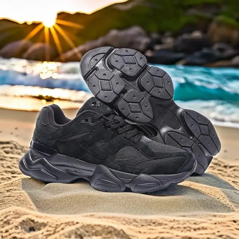 

Camping Wear-resistant, men's shoes women's shoes 9060 odor-resistant, breathable, cushioned student running shoes