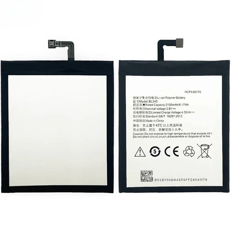 BL245 for Lenovo Sunjian S60/S60S60-T/S60-W Phone Battery High Quality High Capacity Replacement Bateria Grade A Cell with Tools