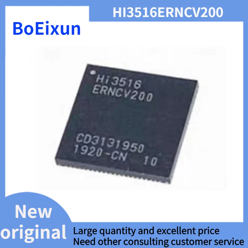 

100% new original HI3516ERNCV200 HI3516EV200 QFN Haisi camera processor chip