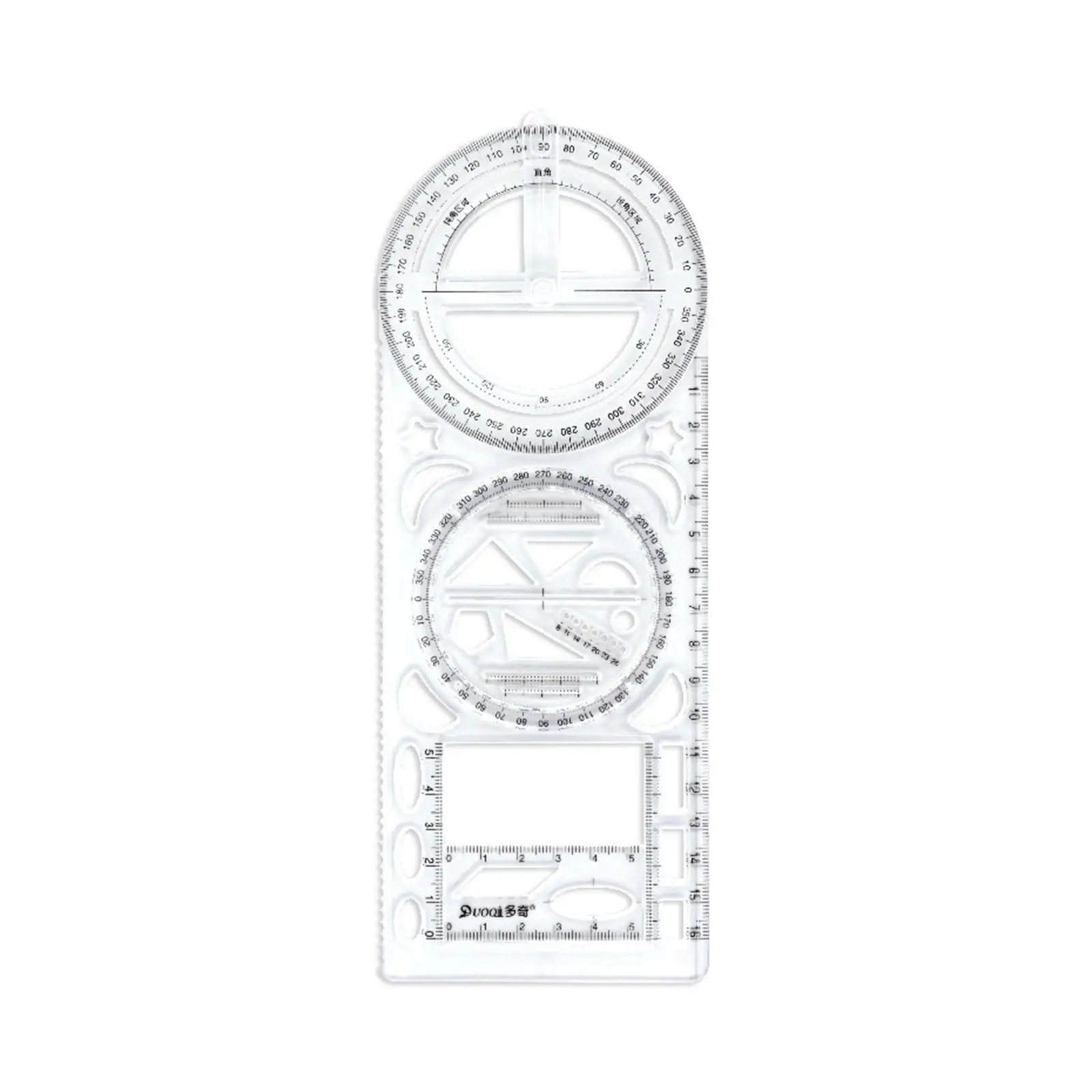 Drawing Template Mathematics Multifunctional Geometric Ruler Mathematics Drawing