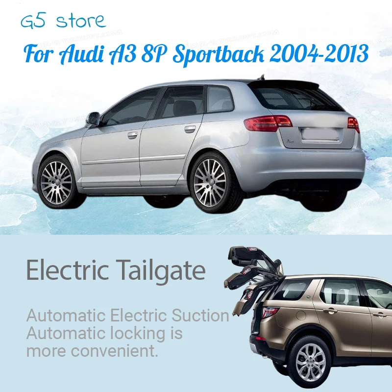 For Audi A3 8P Sportback 2005-2013 Power Electrically operated Smart Automatic tailgate modification system