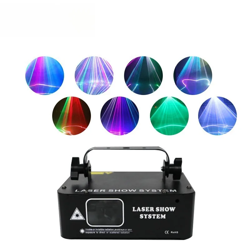 

OvO Store Single Head Line Beam of Light Remote Control Pattern Scanning Laser Light, Activated Bar Atmosphere Effect Light