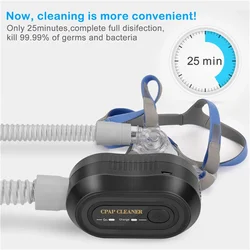 CPAP Cleaner & Sanitizers Ozone Sterilizer Mini Portable Household PAP BiPAP Machine Mask Tubing Cleaning