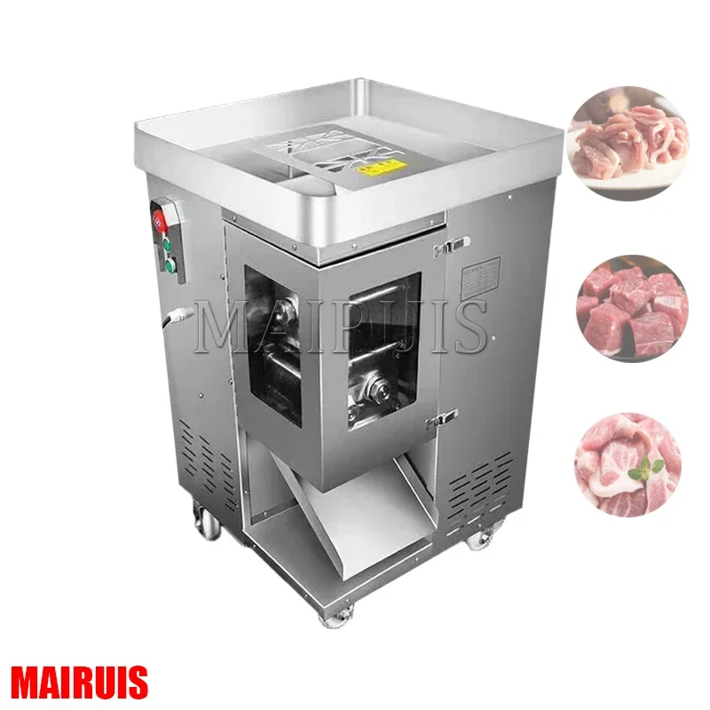 

Electric 110V 220V Meat Cutter Machine Stainless Steel Restaurant Meat Cutter