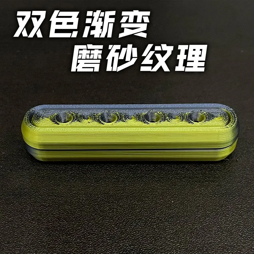 New fingertip toy yx transparent push card magnetic snap coin entry-level novice edc push card office trendy toy decompression