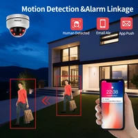 HIKVISION COMPATIBLE IP camera video surveillance 8MP 4K PTZ  DOME DOME ONVIF POE 5X OPTICAL ZOOM 4