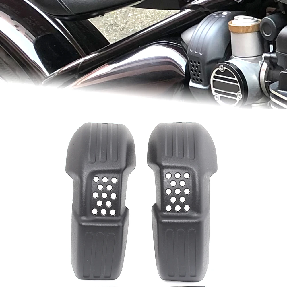 

2x Black Air Intake Covers For Triumph Bonneville T100 Bobber Speedmaster Thruxton Models 2017-2021 Motorcycle Accessories