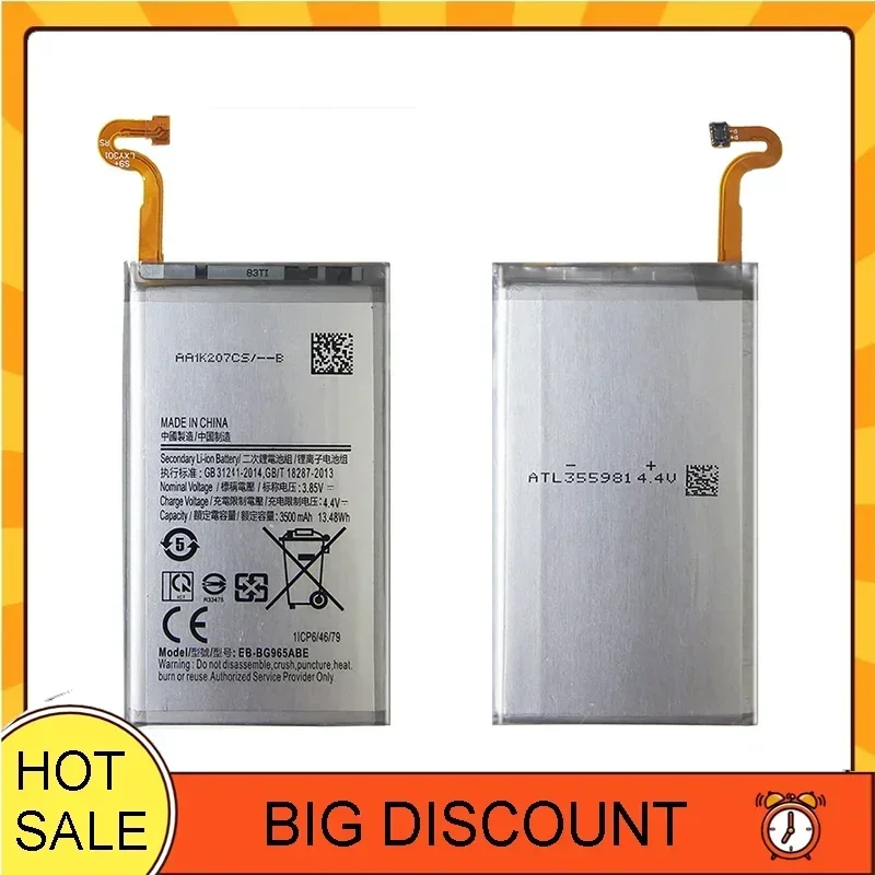 Mobile Phone Battery EB-BG965ABE 3500mAh For Samsung Galaxy S9 Plus SM-G965F G965F/DS G965U G965W G9650 S9+ EB-BG965ABE