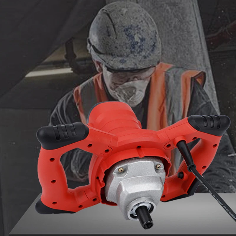 خلاط كهربائي محمول متعدد الوظائف خلاط إلكتروني طلاء الاسمنت خلاطات يدوية أدوات خلط إلكترونية من الدرجة الصناعية