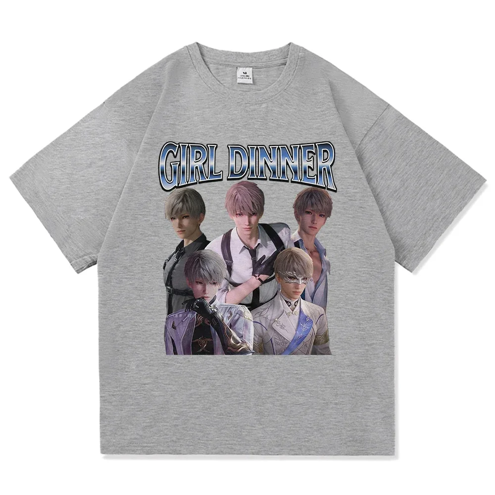 Xavier Love and Deepspace T Shirt Fashion Women Harajuku Aesthetic Graphic T-Shirt Unisex Vintage Tees Shirts