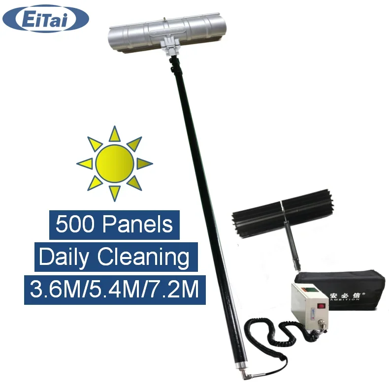 

Modules Cleaner 3.6m Solar Panel Cleaning Photovoltaic Cleaner Robots