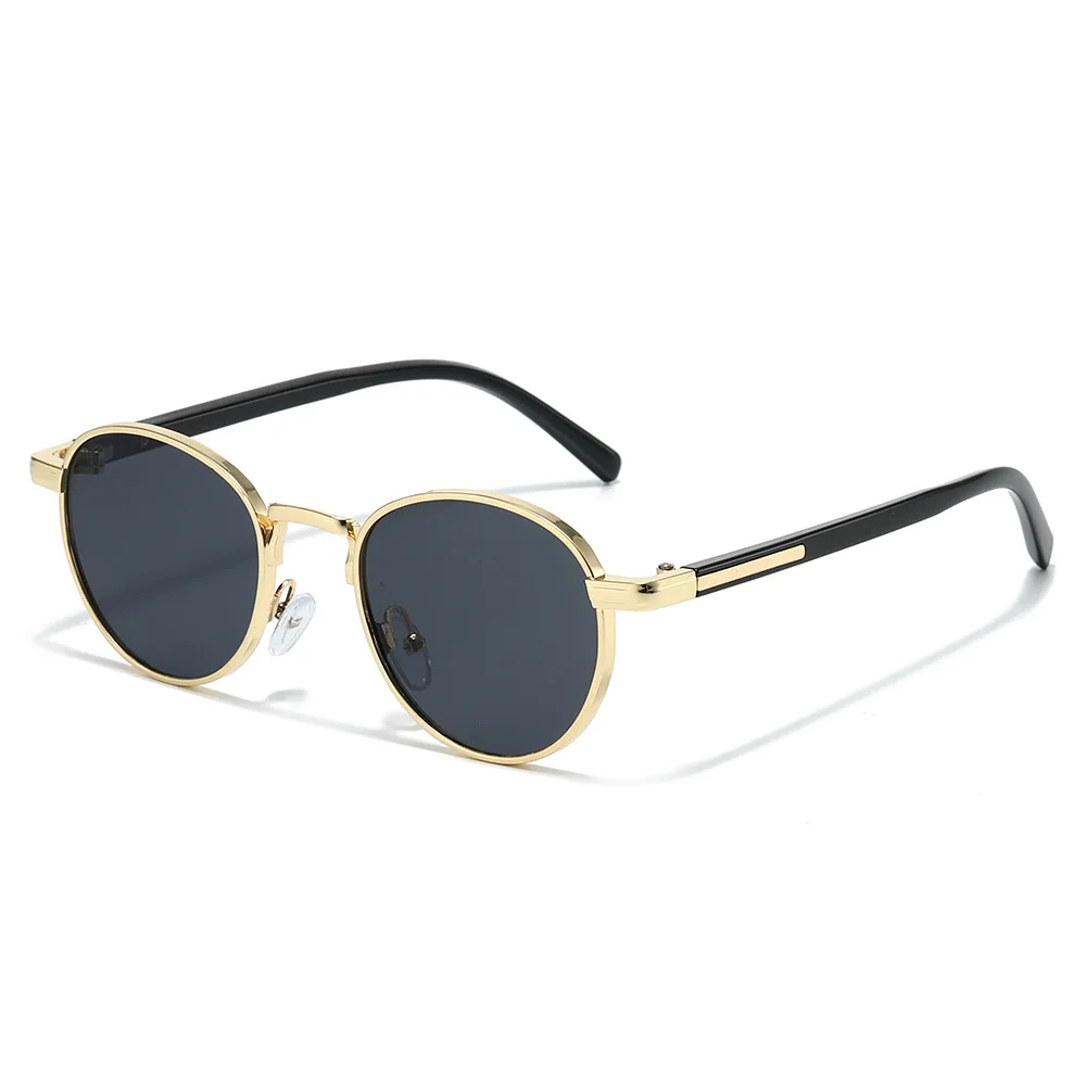 2026 New Large Frame Retro Oval Sunglasses for Men & Women, Trendy Photochromic UV400 Protection Shades