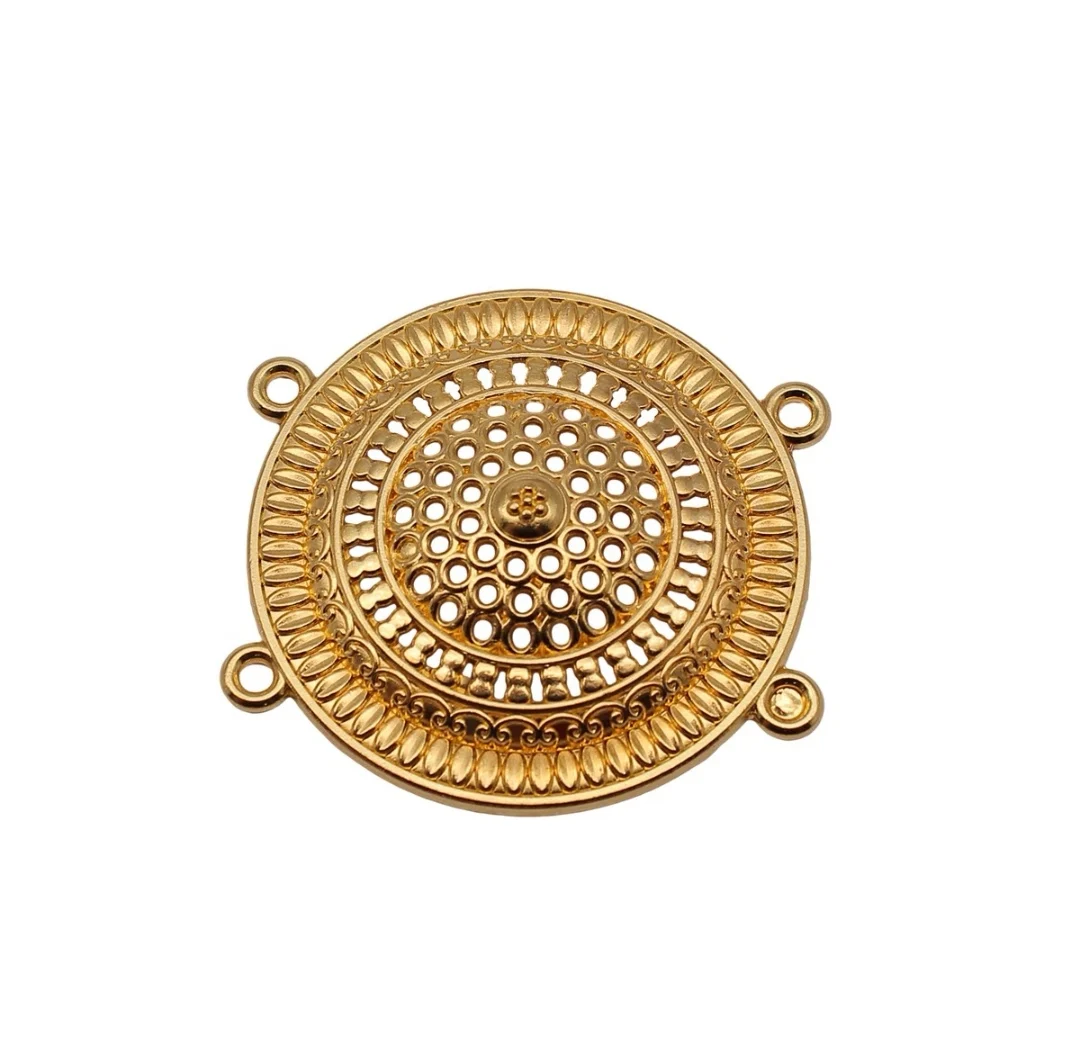 

5pcs 42x40mm Zinc alloy metal antiqued gold plated connector T1173 for jewelry making