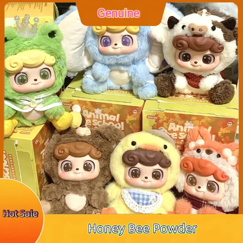 

Genuine Q Kid Animal Preschool Series Vinyl Doll Blind Box Kawaii Pendant Decoration Surprise Mystery Box Kids Customized Gift