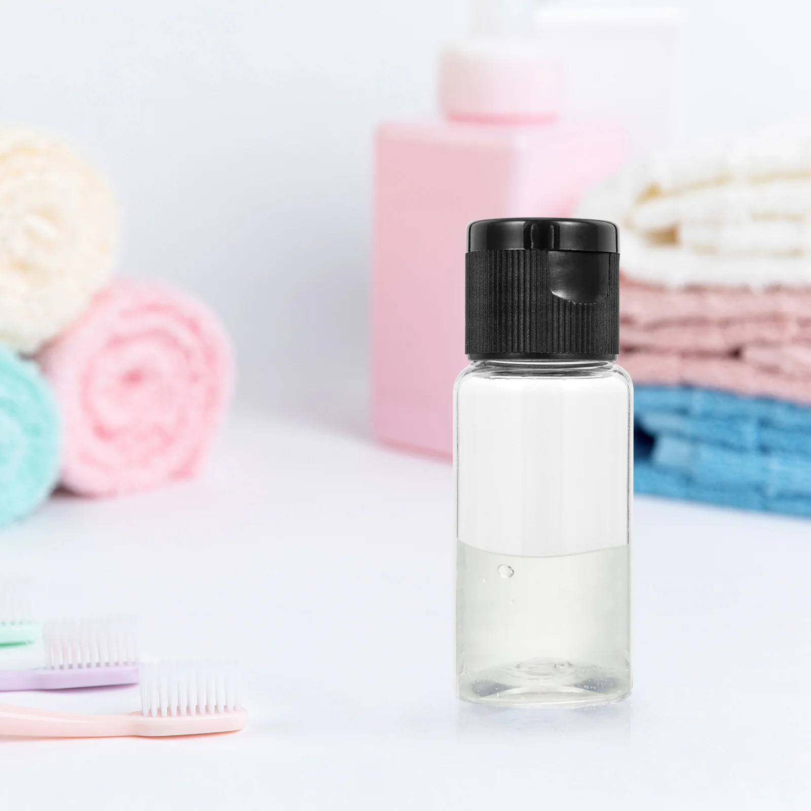 

12Pcs 15Ml Lotion Empty Bottle Reusable Portable Trip Makeup Bottle Set for Body Lotion Sample Subpackaging Clear Jars