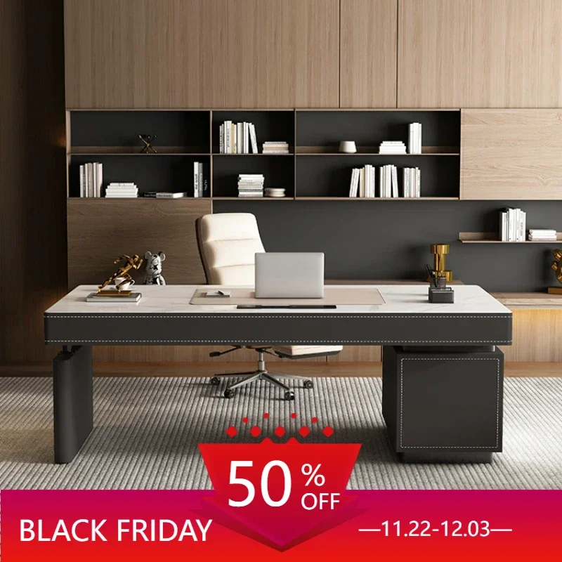 

Simplicity Household Office Desks Bedroom Study Write Luxury Office Desks Modern Slate Boss Escritorio Office Furniture QF50OD