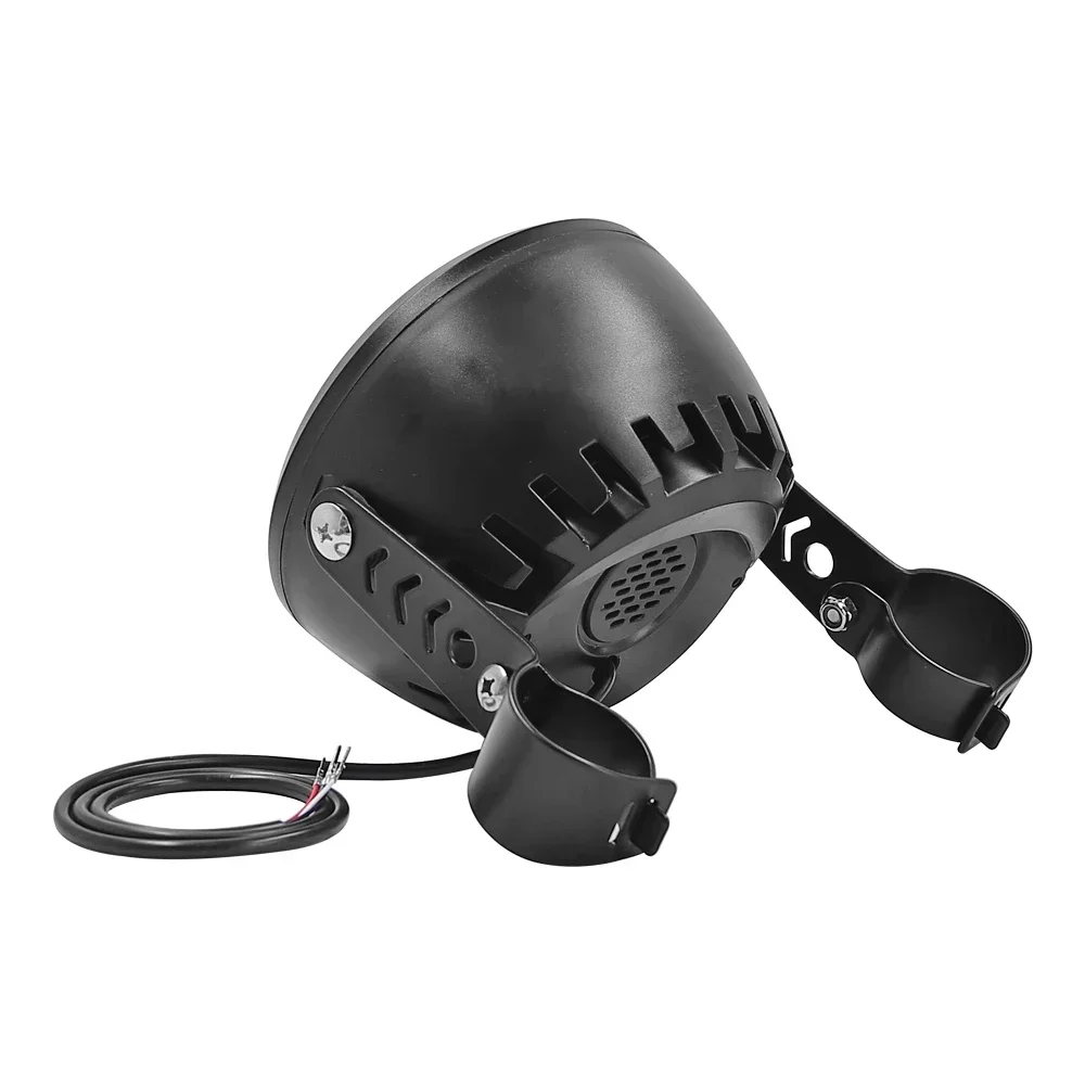 For Electric Bicycle Headlamp Low Beam High Beam 12V-48V LED Headlight Front Light Waterproof Flashlight E-Bike Accessories Part